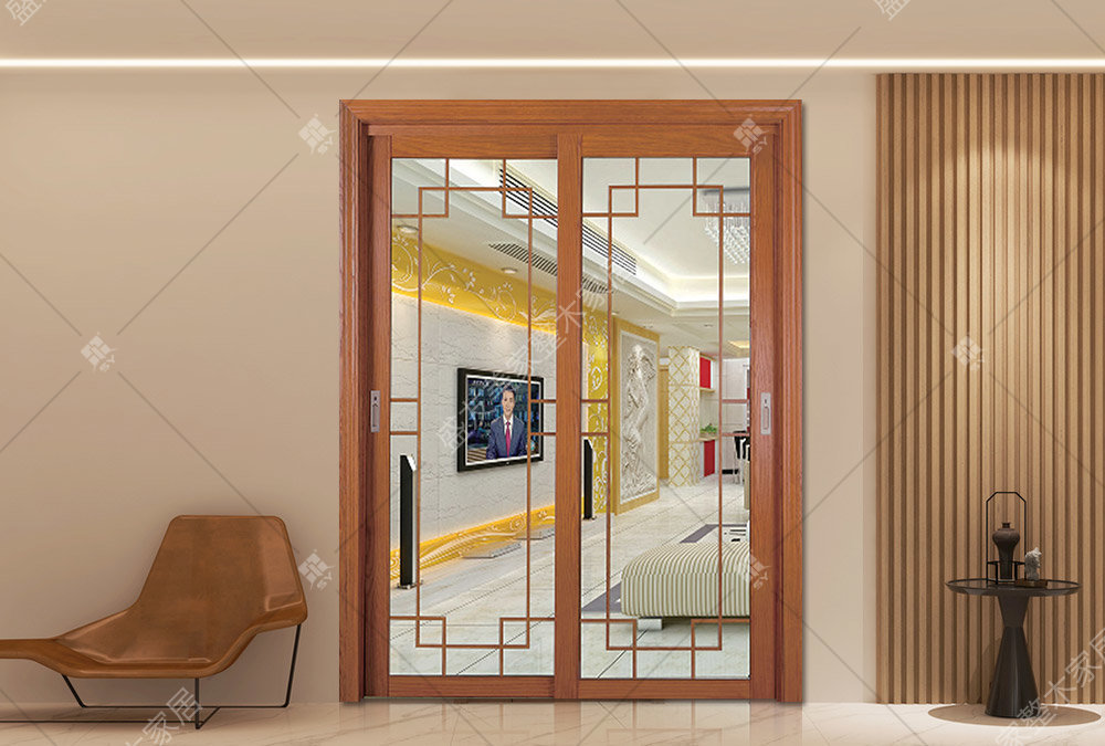 实木推拉门（LM6）