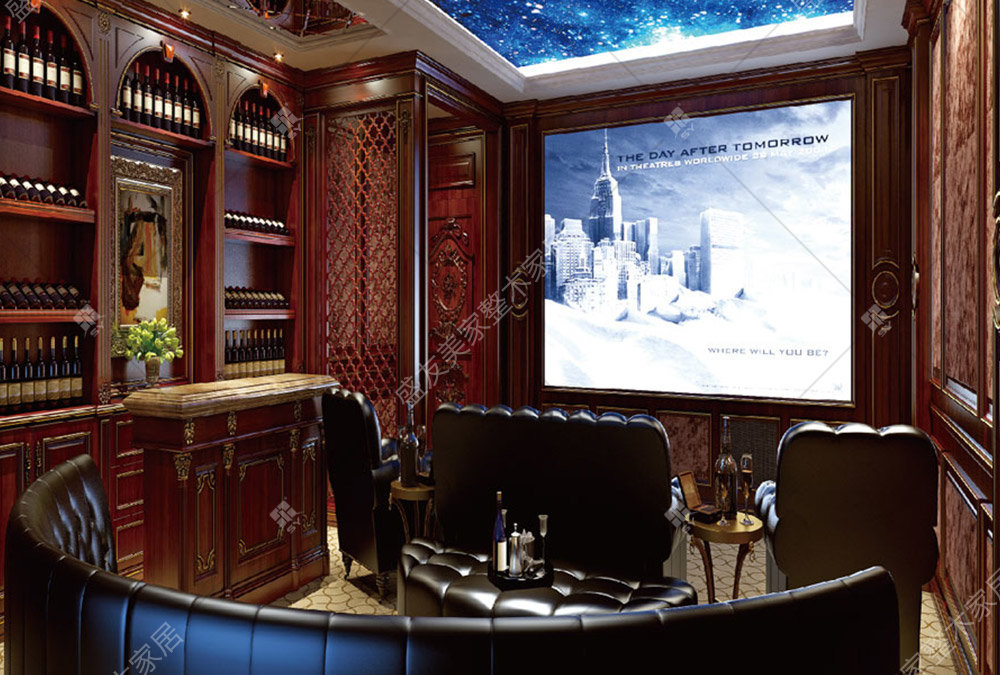 经典美式系列-酒柜