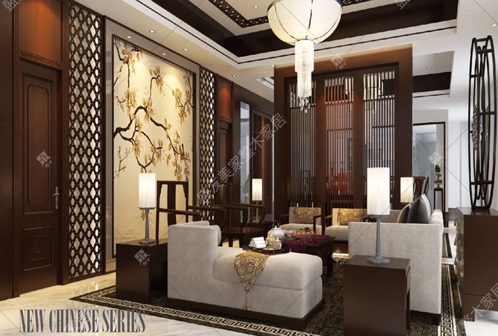新中式系列-客厅