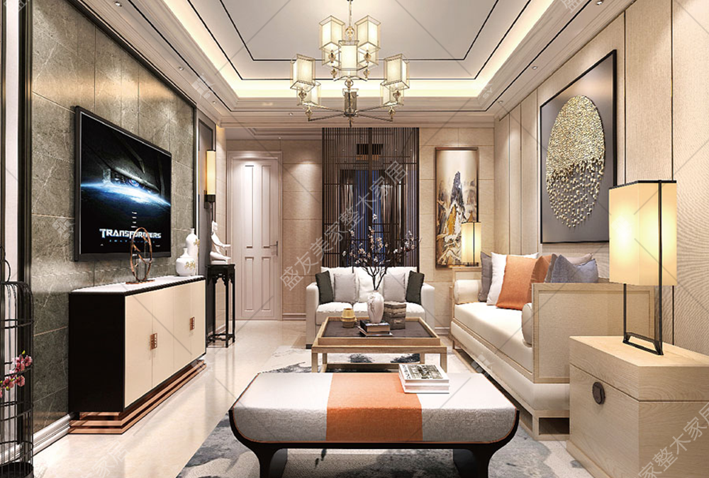 新中式系列-客厅