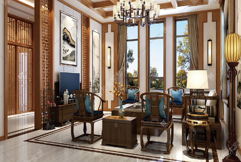 新中式系列-客厅